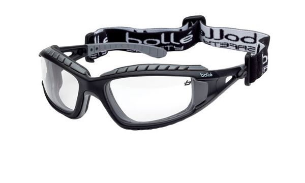 LUNETTES BOLLE TRACKER PLATINUM CLEAR