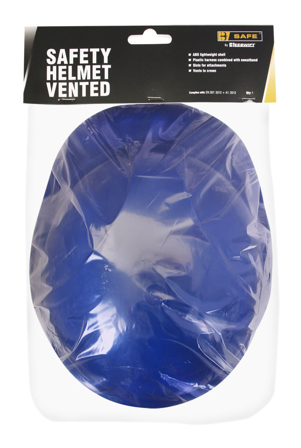 CASQUE DE SÉCURITÉ VENTILÉ BLEU