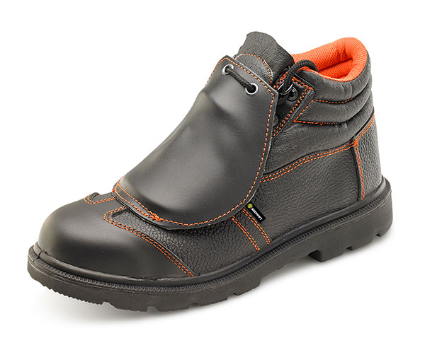 CHAUSSURE DE SÉCURITÉ MONTANTES METATARSAL PUR S3 NOIR