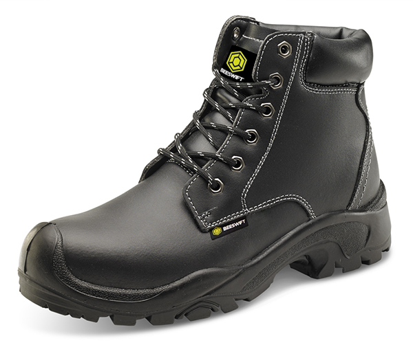 CHAUSSURE DE SÉCURITÉ 6 EYELET PUR NOIR