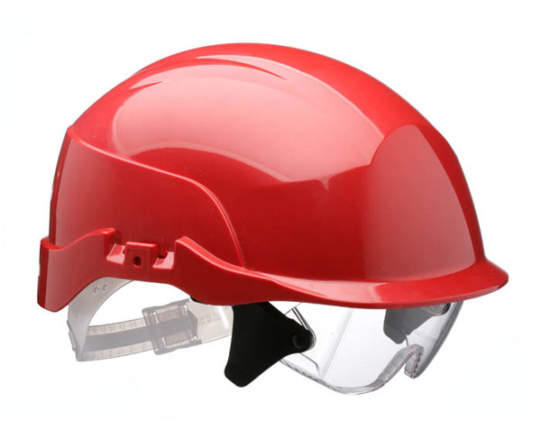 CASQUE SPECTRUM ROUGE CNS20REA  AVEC ÉCRAN OCULAIRE (S20RR)
