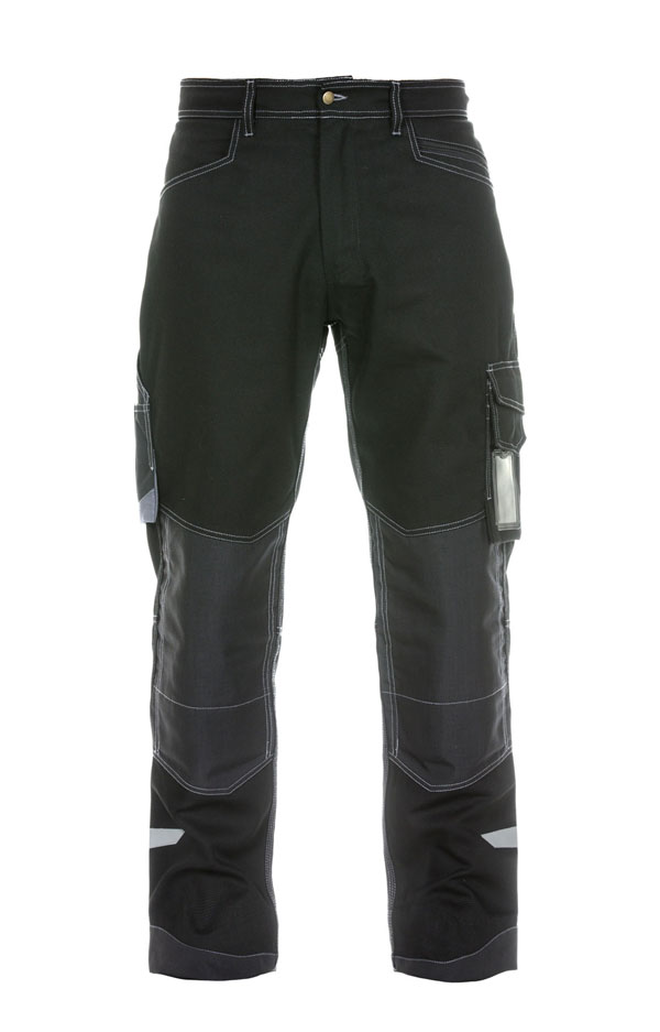 PANTALON DE TRAVAIL EN TOILE RIVA NOIR