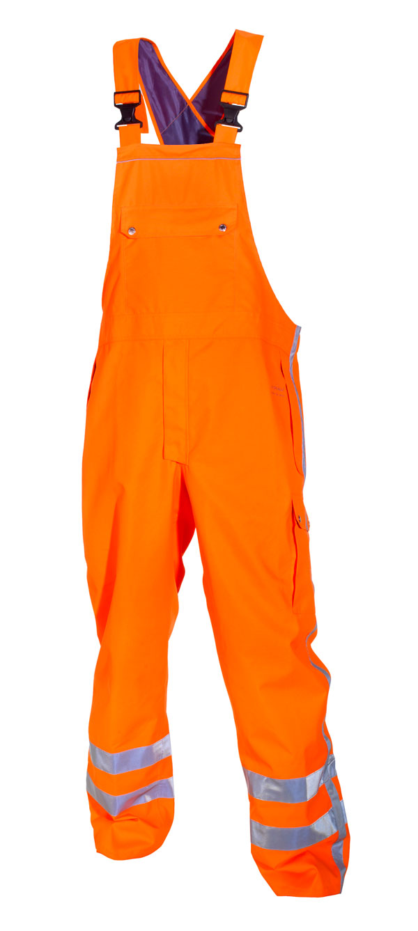 SALOPETTE UTTING SNS HI VIS IMPERMÉABLE BIB & BRACE ORANGE