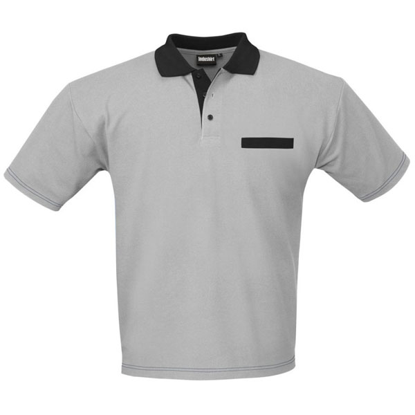 POLO PS200 GRIS/NOIR TAILLE XL