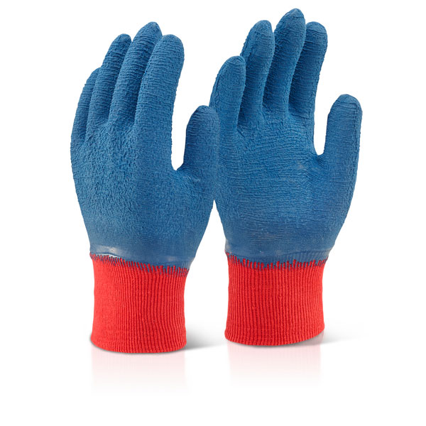 GANTS LATEX FC GRIPPER GLV BLEU TAILLE L 09