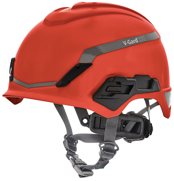 CASQUE V-GARD H1 TRI-VENTILÉ ROUGE