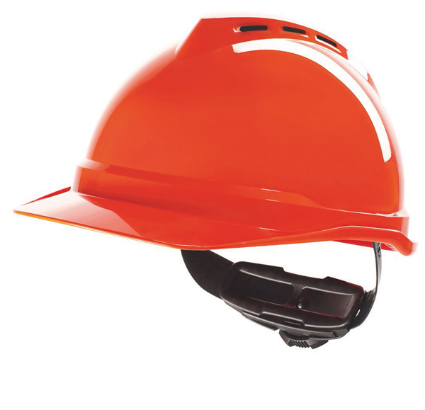 CASQUE DE SÉCURITÉ VENTILÉ V-GARD 500 ORANGE