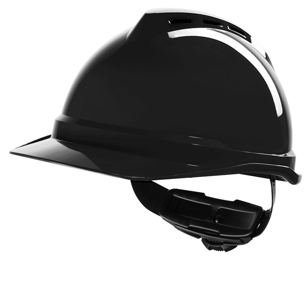 CASQUE DE SÉCURITÉ VENTILÉ V-GARD 500 NOIR