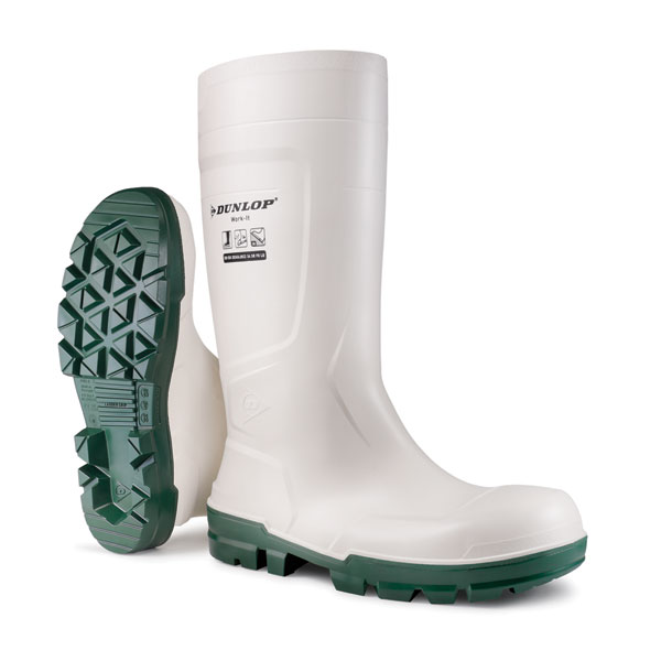 BOTTES WORK-IT SAFETY PVC WELLINGTON BLANC