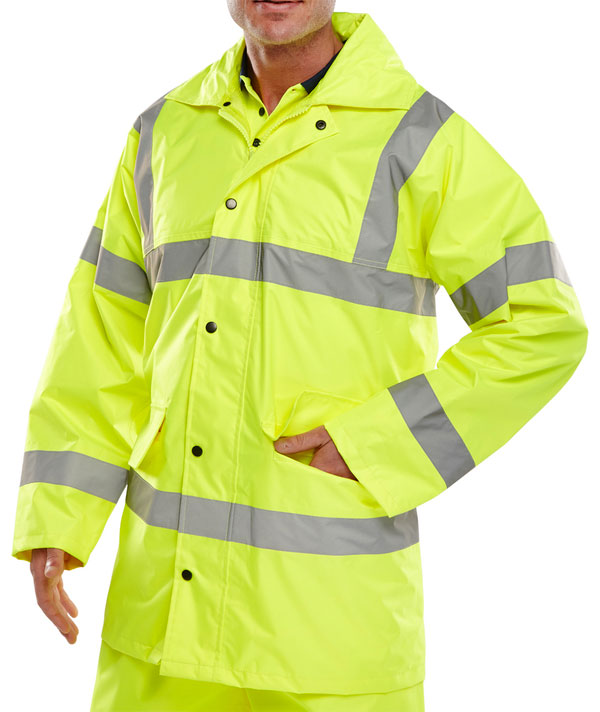 VESTE L/WT SAT JAUNE HV EN ISO 20471