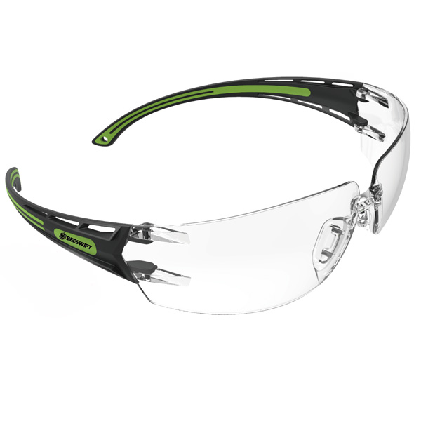 LUNETTES DE SOLEIL BICOLORE À VERRES TRANSPARENTS ZZ0100